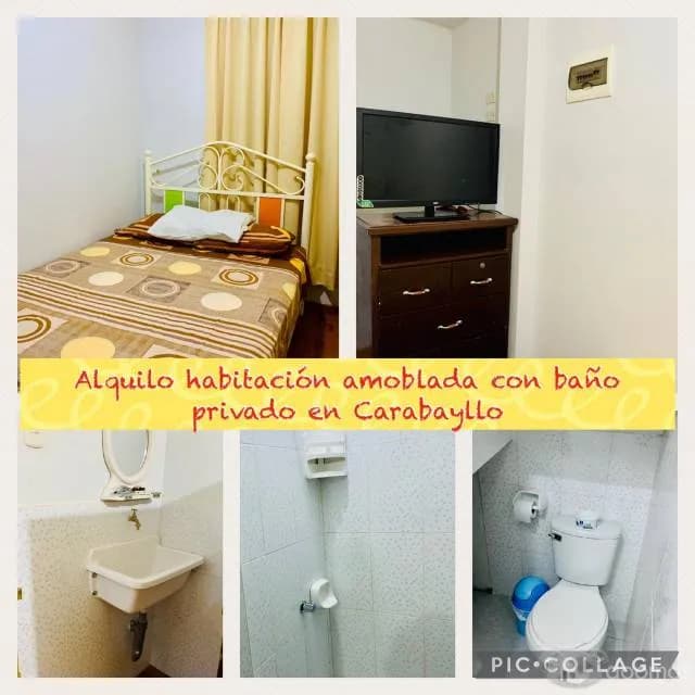 Alquilo Habitación Amoblada Con Baño Propio En Carabayllo — foto 1