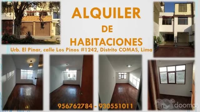 Se Alquilan Habitaciones en Comas — foto 1