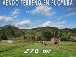 :: VENDO 2 TERRENOS COLINDANTES EN PUCYURA ::
