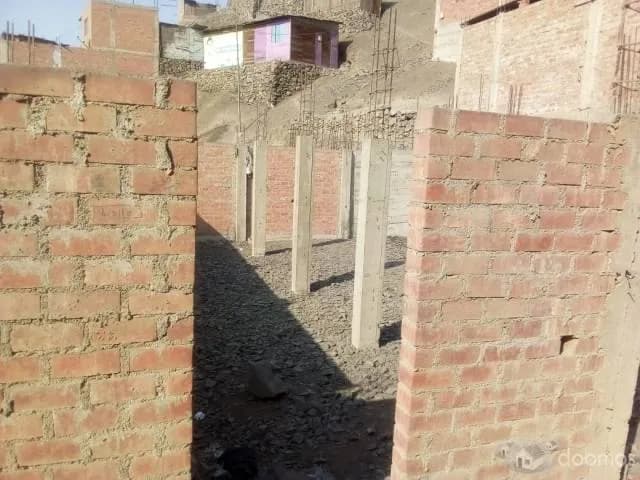 VENDO TERRENO SEMI CONSTRUIDO DE 120M2 — foto 1