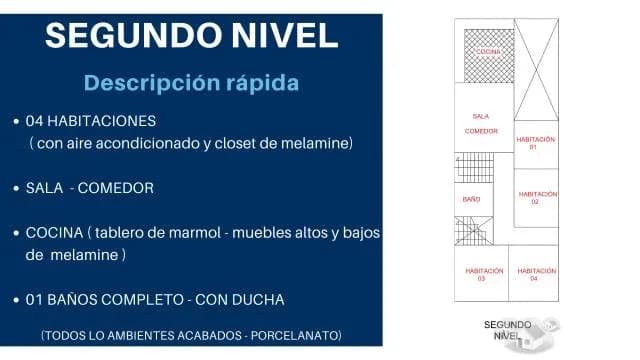 Venta de Casa distrito de los Olivos, cerca municipalidad de los Olivos. — foto 2