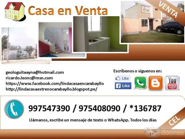 Bonita Casa en Carabayllo — foto 1