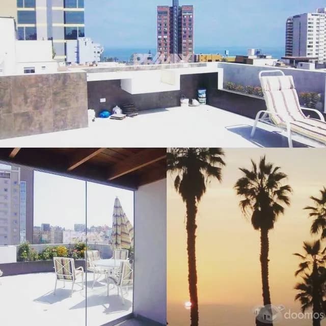 DUPLEX PENTHOUSE A 3 CUADRAS DE LARCOMAR 260m2 3 dor — foto 1