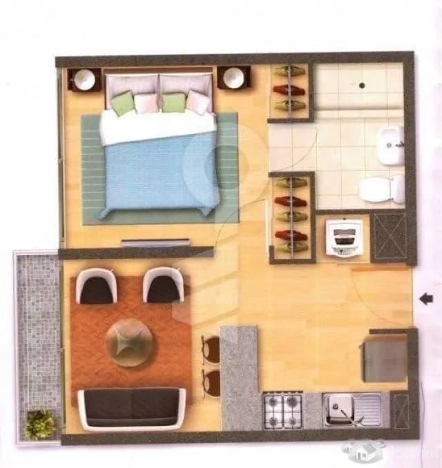 Vendo Minidepartamento en edificio Bello Horizonte — foto 2