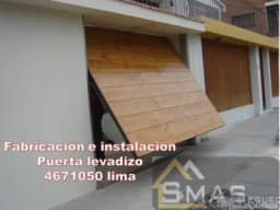 venta de puertas automáticas en levadizo seccional batiente corredizo lima surco