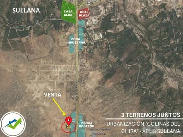 VENTA DE TERRENOS JUNTOS EN SULLANA — foto 1