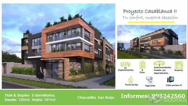 Departamento en Chacarilla San Borja limite Surco — foto 1