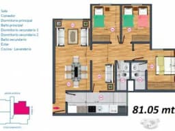 Departamento en alquiler en el condominio “Los Parques de San Gabriel” - DE ESTRENO
