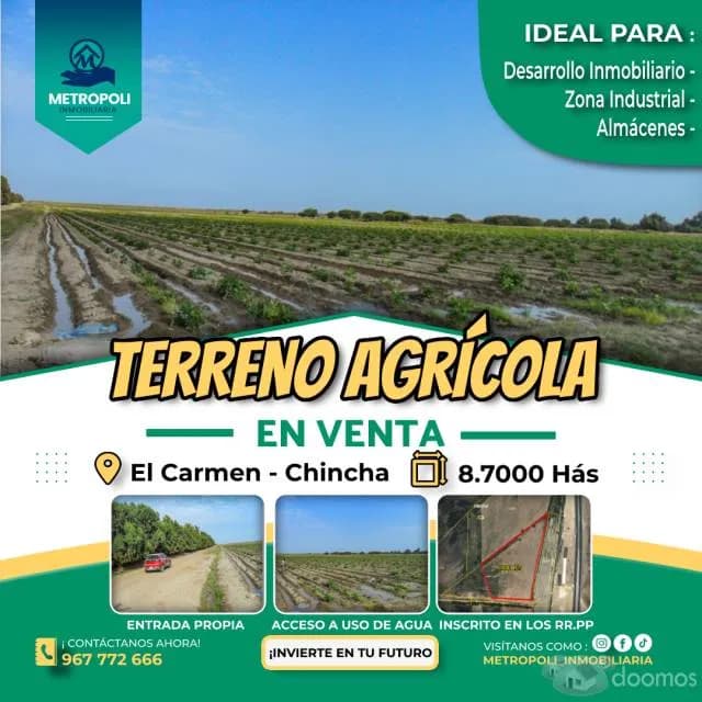 TERRENO AGRICOLA EN VENTA — foto 1