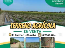 TERRENO AGRICOLA EN VENTA