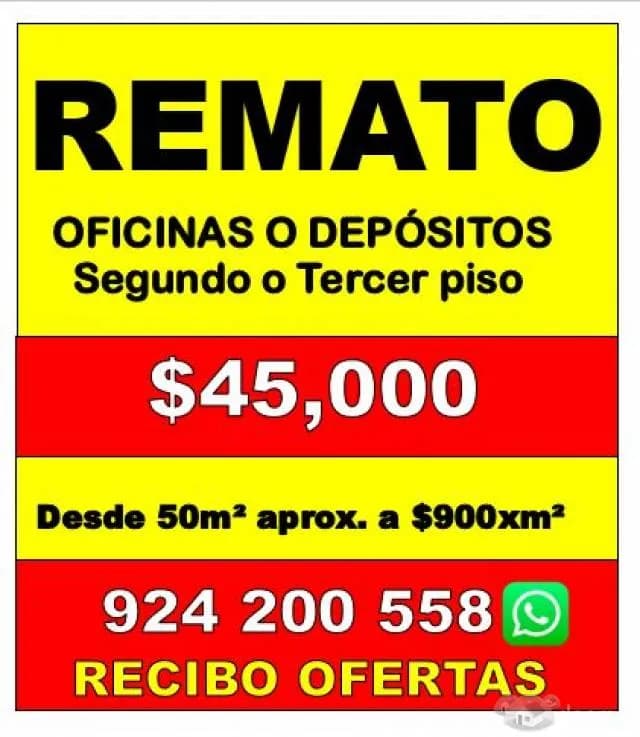 REMATO OFICINAS Y DEPÓSITOS — foto 1