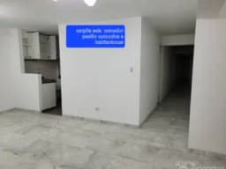 Alquilo  amplio departamento, buena iluminación de 3habitaciones, 2cocheras, a espaldas de las clínicas Guardia Civil