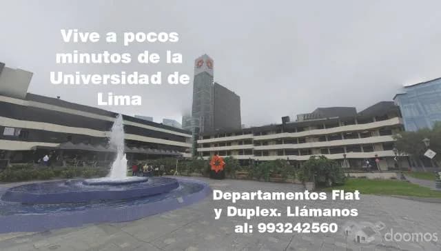 Departamento 3 dormitorios Estreno Chacarilla San Borja limite Surco — foto 4