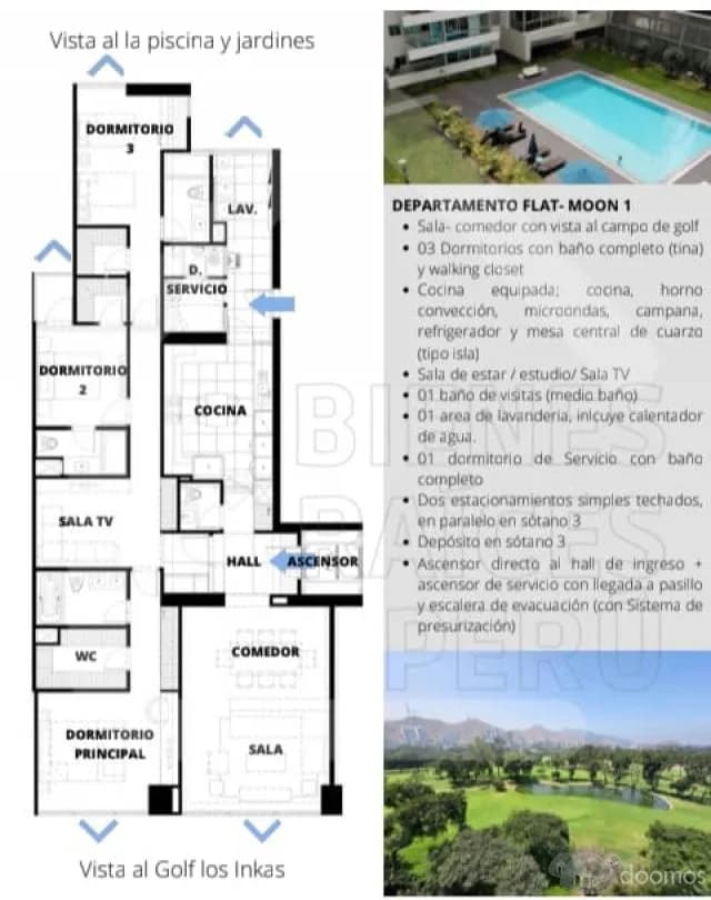 Departamento flat  exclusivo. — foto 4