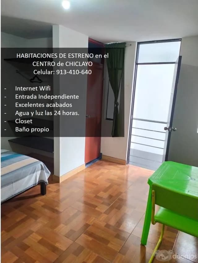 HABITACIONES EN EL CENTRO de CHICLAYO — foto 2