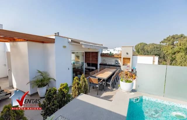 VENTA MODERNO DEPARTAMENTO DUPLEX EN SAN BORJA — foto 2