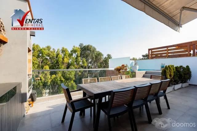 VENTA MODERNO DEPARTAMENTO DUPLEX EN SAN BORJA — foto 3