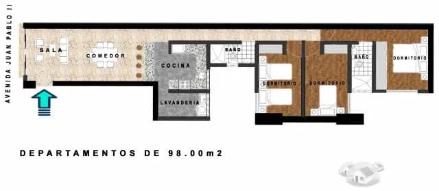 DEPARTAMENTOS EN PREVENTA — foto 3