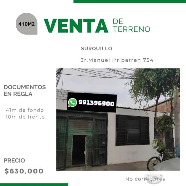 PROPIEDAD CON VALOR DE TERRENO - SURQUILLO — foto 1