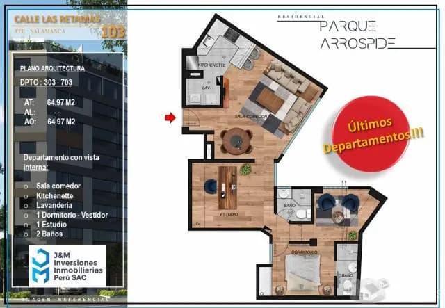 Dpto. Flat 303 — foto 1