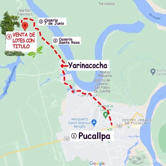 Venta de Lotes con Título. Yarinacoha — foto 2