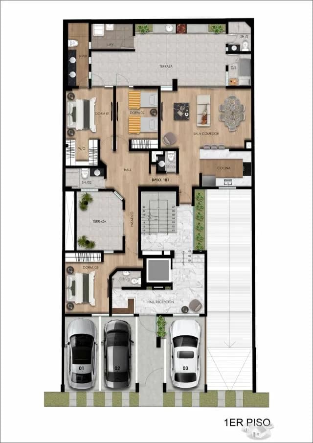 Flat Grande — foto 3