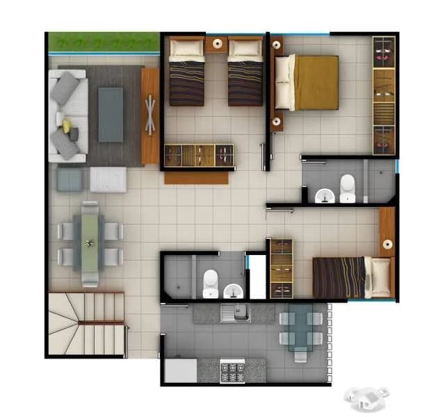 ALQUILER DEPA CONDOMINIO ALAMEDA CIPRESES - COMAS — foto 4