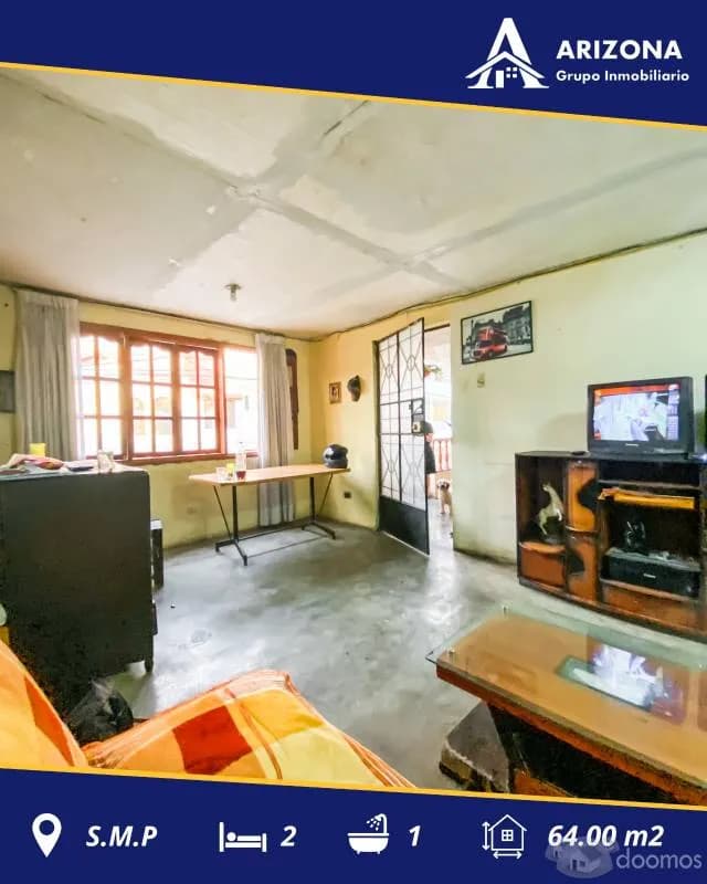 ID 00075 - DEPARTAMENTO EN VENTA - 2DO PISO - SMP — foto 1