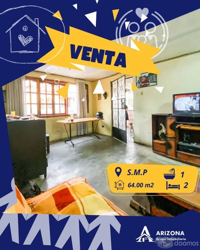 ID 00075 - DEPARTAMENTO EN VENTA - 2DO PISO - SMP — foto 2