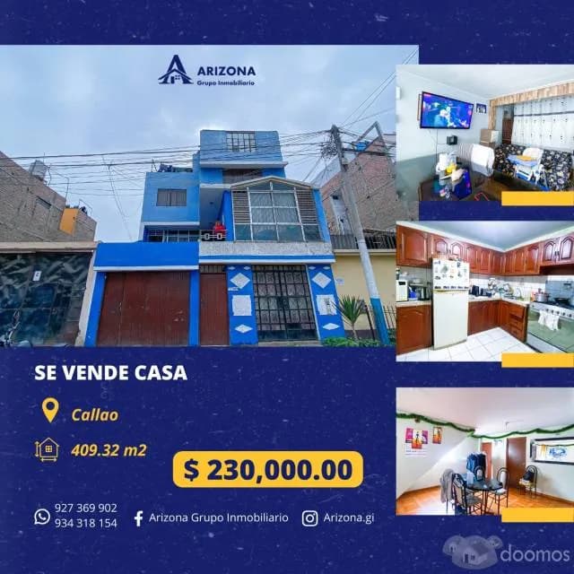 ID 0029 - VENTA DE CASA de 4 PISOS - CALLAO — foto 1