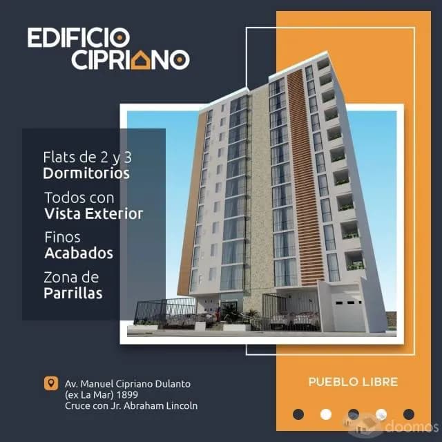 EDIFICIO CIPRIANO - Pueblo Libre!! El depa de tus sueños te está esperando!! — foto 1