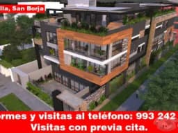 Flat 175 m2 con terraza Chacarilla San Borja