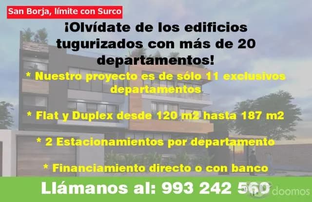Flat 175 m2 con terraza Chacarilla San Borja — foto 7