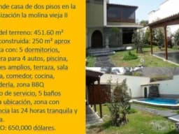 Casa en venta