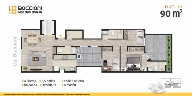 PROYECTO BOCCIONI: VENTA DE EXCLUSIVOS 7 DEPARTEMENTOS — foto 4