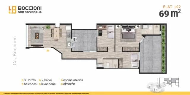 PROYECTO BOCCIONI: VENTA DE EXCLUSIVOS 7 DEPARTEMENTOS — foto 5