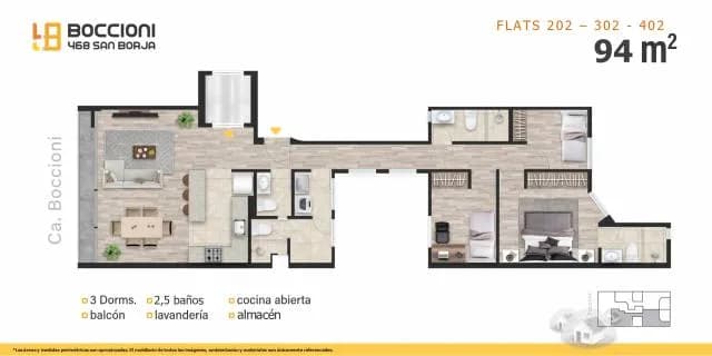 PROYECTO BOCCIONI: VENTA DE EXCLUSIVOS 7 DEPARTEMENTOS — foto 7