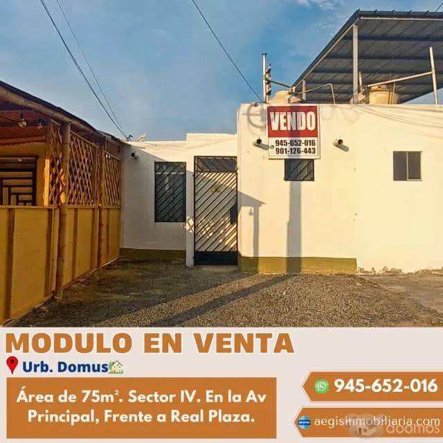 Vendo Modulo Domus Paseo del Mar Nuevo Chimbote — foto 1