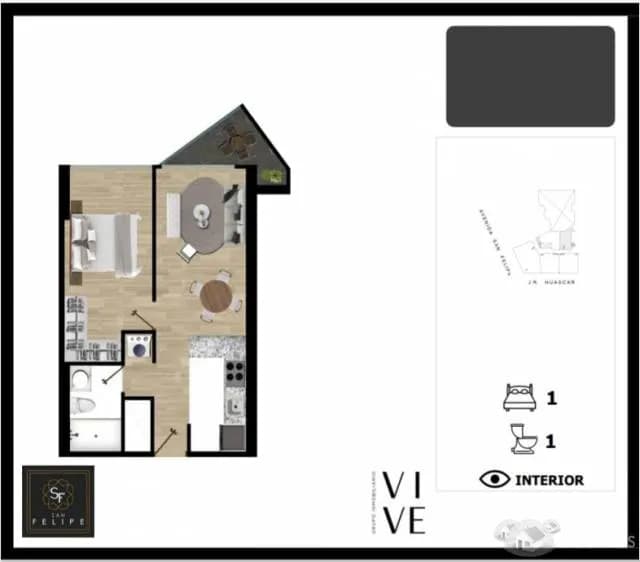 Alquiler apartamento Jesús María S/ 2,000 — foto 1