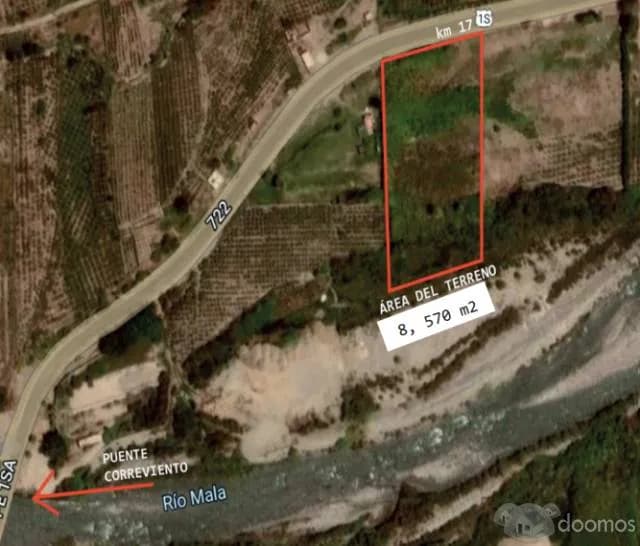 VENTA TERRENO CAMPESTRE CALANGO KM 17 CARRETERA MALA-CALANGO — foto 2