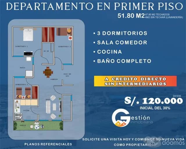 DEPARTAMENTOS A CREDITO DIRECTO SIN BANCOS — foto 6