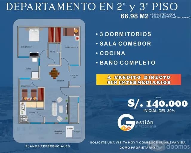 DEPARTAMENTOS A CREDITO DIRECTO SIN BANCOS — foto 7