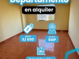 ????#TEALKILO te trae este Departamento de 1 Habitación en SMP!?
