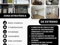 DEPARTAMENTO SEMIAMOBLADO DE ESTRENO | NEGOCIABLE EN TRUJILLO