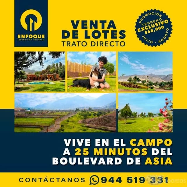 terrenos con y sin casa en Coayllo — foto 1