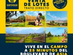 terrenos con y sin casa en Coayllo