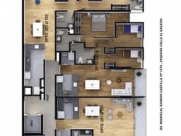 Venta de departamentos de estreno con acabados premium. Paseo la Castellana. Puertas de madera, pisos de bambu, granito y porcelanato.