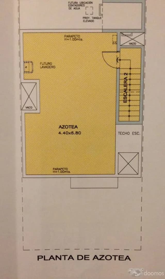 LOS OLIVOS - DEPARTAMENTO TRIPLEX EN PROYECTO — foto 3