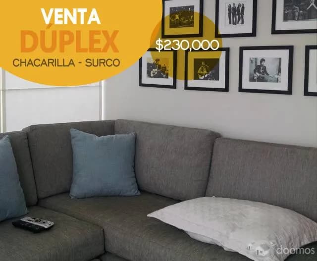 VENTA DUPLEX MONTE REAL CHACARILLA SURCO — foto 1