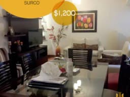 ALQUILER DEPARTAMENTO SANTIAGO DE SURCO